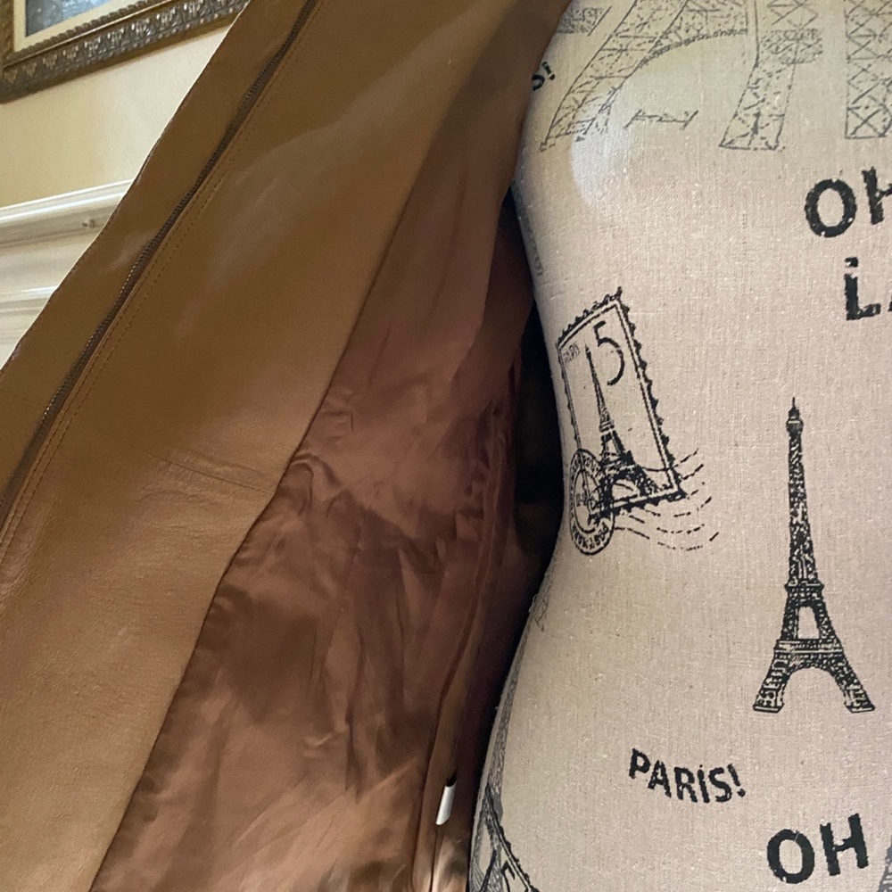 Max Studio Lightweight Leather Jacket - image 7